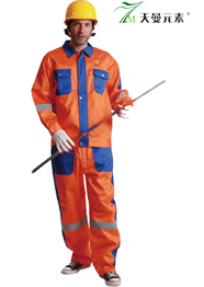 橘色殼牌石油工作服TMDMSK-040 橘色殼牌石油工作服TMDMSK-040